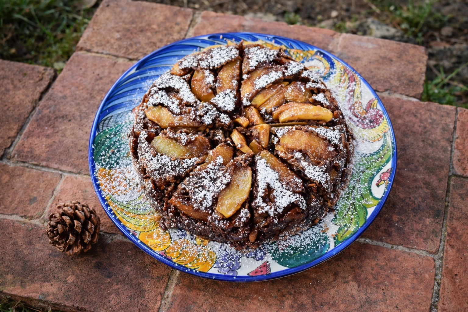 Pear & Chocolate Cake